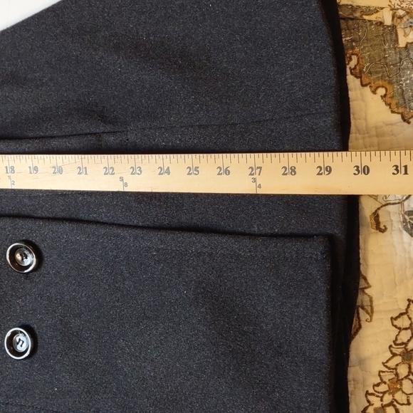 Pea Coat Wool blend by Forecaster of Boston. Double Breasted size 14 - Picture 12 of 13